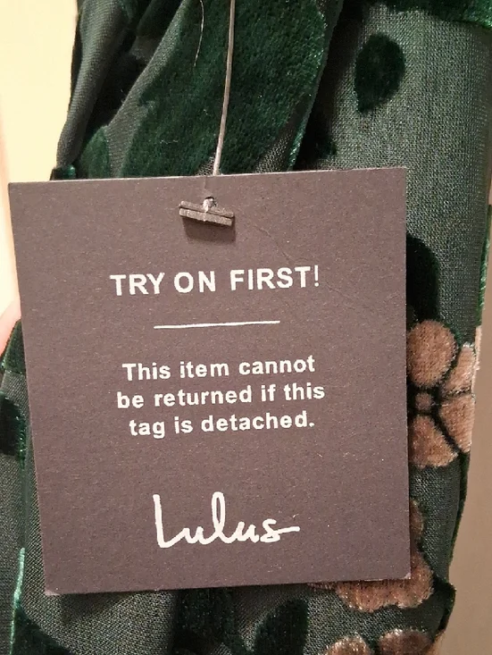 Lulu's Emerald Green Velvet Floral Wrap Maxi Dress with Metallic Accents - Picture 12 of 13